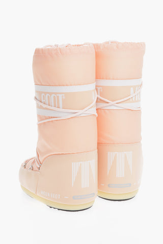 Nylon and Pvc Snow Boots with Maxi Logo