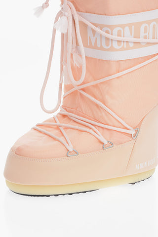 Nylon and Pvc Snow Boots with Maxi Logo