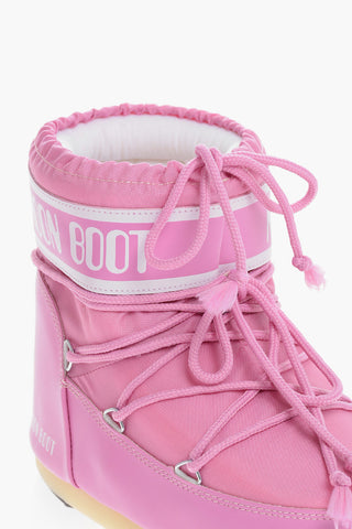 Padded ICON LOW Snow Boots with Contrasting Logo