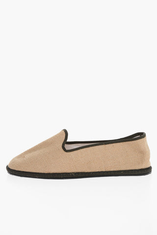 Canvas Furlane with Rubber Sole