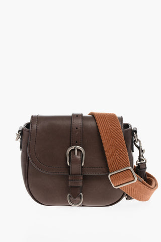 Leather Vintage Effect FRANCIS Saddle Bag