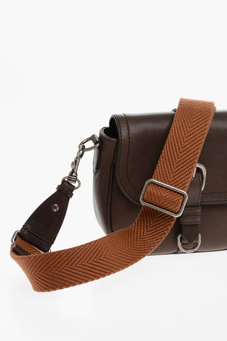 Leather Vintage Effect FRANCIS Saddle Bag