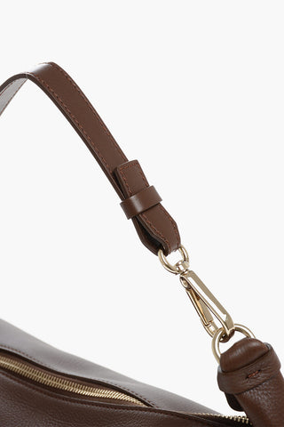 Leather NAHIR Shoulder Bag with Braided Details