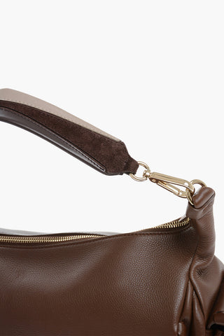 Leather NAHIR Shoulder Bag with Braided Details
