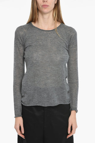 Cashmere and Silk Crew-neck Sweater