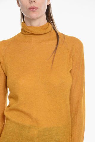 Cashmere and Silk Turtle-neck Sweater