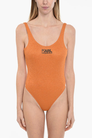 Lurex One-piece Swimsuit