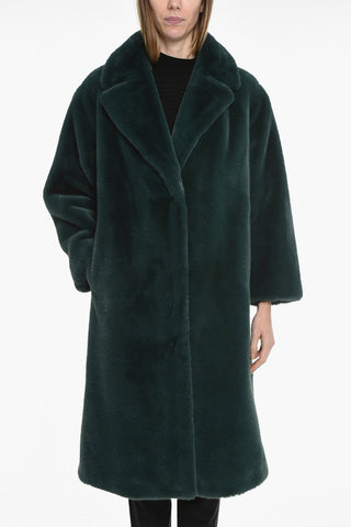 Eco-fur MARIA Coat with Flush Pockets