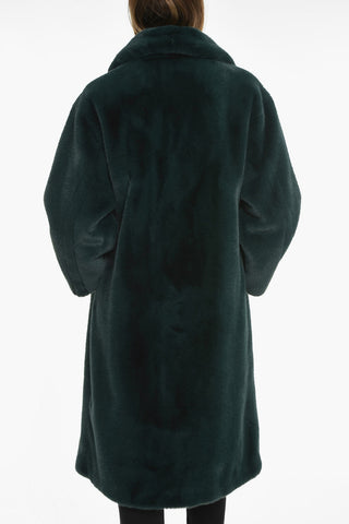 Eco-fur MARIA Coat with Flush Pockets