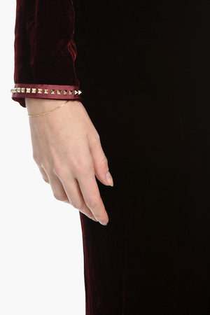Velour One-Shoulder Dress AMAZING