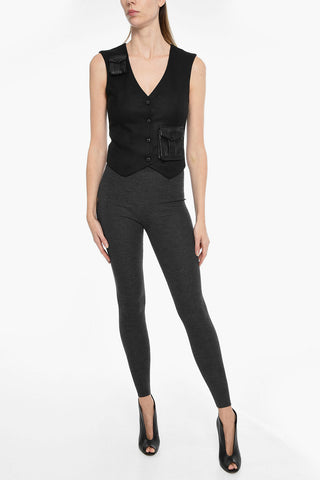 Wool High-waisted Leggings