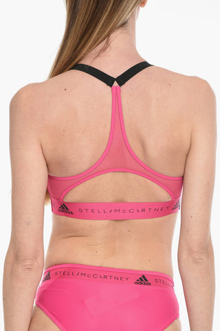 ADIDAS Logoed Bikini Top with Rear Weave