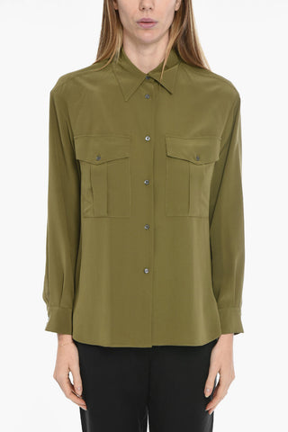Silk Long Sleeved Shirt