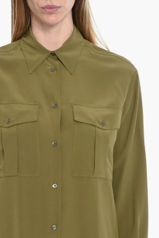 Silk Long Sleeved Shirt