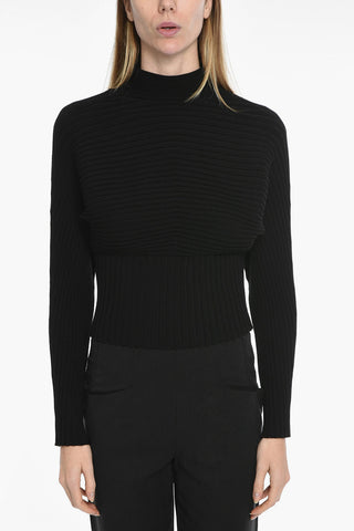 Maglione Maniche Dolman A Costine