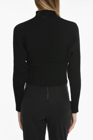 Maglione Maniche Dolman A Costine