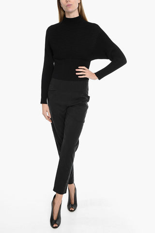Maglione Maniche Dolman A Costine