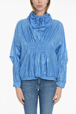ADIDAS Gathered Sports Windbreaker with Belt