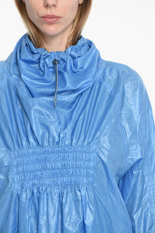 ADIDAS Gathered Sports Windbreaker with Belt