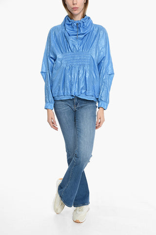 ADIDAS Gathered Sports Windbreaker with Belt