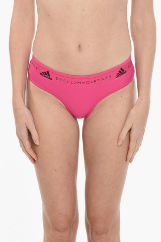 ADIDAS Bikini Bottom with Logoed Waistband