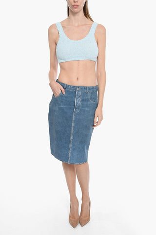 BIRGER CHRISTENSEN Knitted BIRDY Crop Top