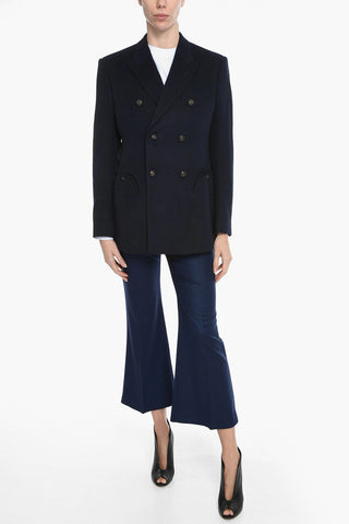 Peak Lapel Double-breasted MYSTERE Blazer