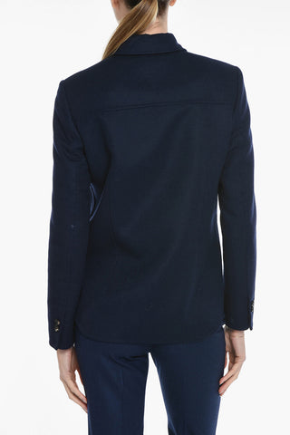 Cappotto In Lana Sfoderata