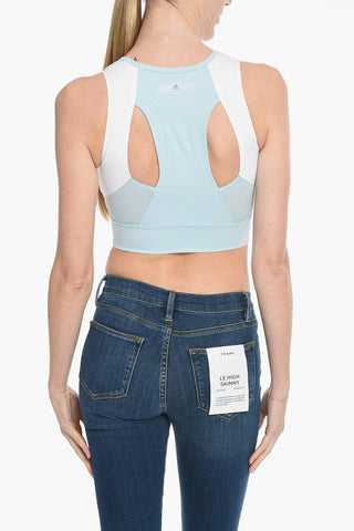 ADIDAS Training Cropped Top with Mesh Detail