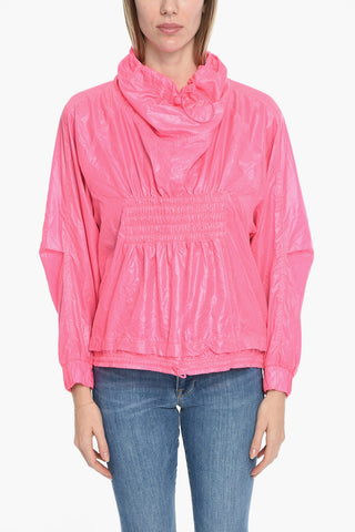 ADIDAS Gathered Sports Windbreaker with Belt