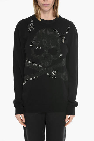 Pullover Round Neck LS Statement