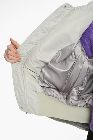 Bomber Imbottito FROST con Zip Frontale