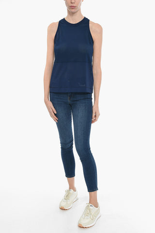 ADIDAS Perforated Training Tank Top with Rear Drawstring