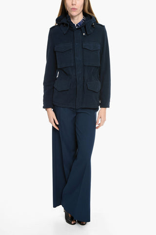 Utility Coat With Removable Hood