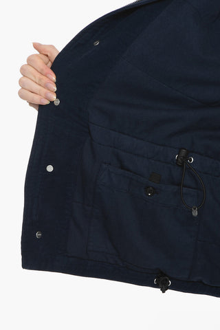 Utility Coat With Removable Hood