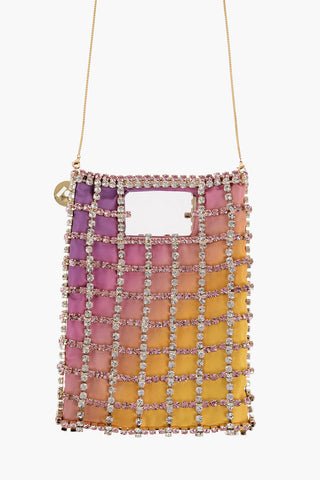 Gradiend-Effect BOREALE Tote Bag with Jewels