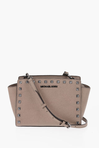 MICHAEL Saffiano Leather SELMA Shoulder Bag