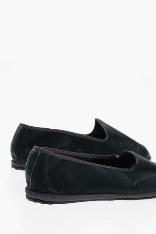 Furlane in Velour con Suola in Gomma