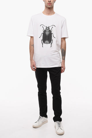 CC COLLECTION T-shirt in Jersey con Stampa Frontale