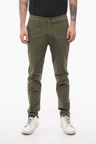 MARAIS Stretch Cotton Tapered Fit Chinos Pants