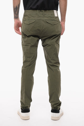 MARAIS Stretch Cotton Tapered Fit Chinos Pants
