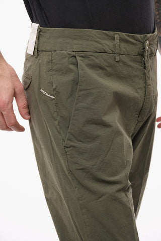 MARAIS Stretch Cotton Tapered Fit Chinos Pants