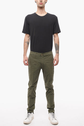 MARAIS Stretch Cotton Tapered Fit Chinos Pants