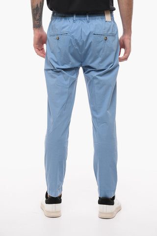Pantaloni Chino MITTE in Cotone Stretch con Elastico in Vita