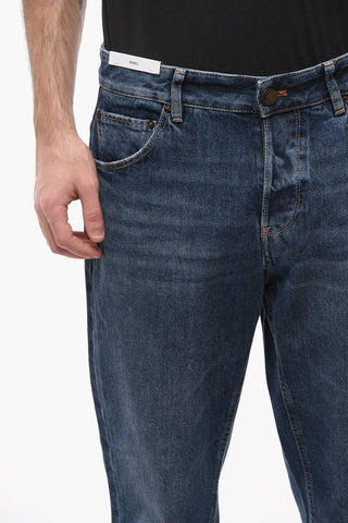 Jeans THE REBEL Regular Fit con Cuciture a Vista 18cm