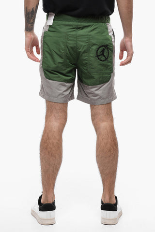 JORDAN X OFF-WHITE Two Tone Nylon Track Shorts