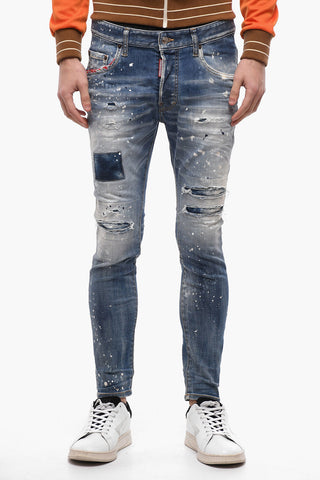 Distressed Design SUPER TWINKY FIT Denims 14cm