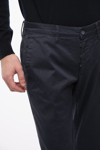 CHINO SLIM NERO 46