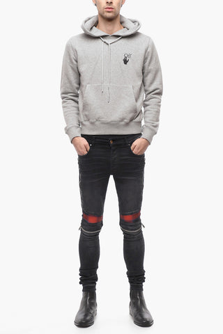Felpa Hoodie DEGRADE ARROW con Maxitasca