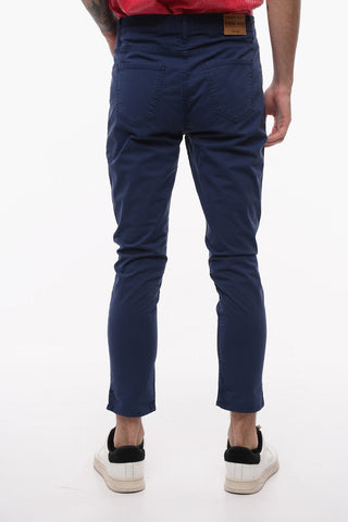 PENN-RICH 5 Pockets Stretch Cotton Capri Pants